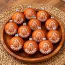 18 Pcs Our Lady of Guadalupe Hanging Ornaments Virgin Mary Christmas Ball 2.36 Inch Plastic Blessed Mother Decorations Nativity Catholic Christmas Religious Christian Ornaments for Xmas