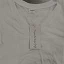 XIEERDUO Womens Summer Shirt V Neck Casual Tshirts Puff Sleeve Tops for Women Solid Color XS-3XL (White)