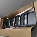 LIEKUMM 40" Heavy Duty Truck Ramps, 2200 lbs Loading Ramps for Pickup Trucks, Metal Truck Bed Ramps for ATV, Lawn Mower, Trailer Use (2pcs)