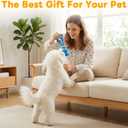 2 x Interactive Dog Toy, Smart Automatic Rolling Moving Dog Toy Ball, Durable Puppy Chew Toys for Small Medium Dogs for Boredom, Anxiety Relief, Daily Training (Blue)