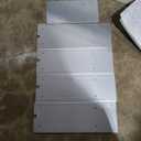 UnionBasic Document Organizer, File Cabinet Document Storage Box, Office Desktop Filing Organizer, Seashell