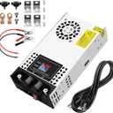 SHNITPWR AC to DC Converter 600W Adjustable Variable Power Supply Universal 110V to 12V Converter 0-15V 0-50A Regulated 5V 6V 9V 12V 14V 15V SMPS Transformer with LCD Display for Led Strip 3D Printer