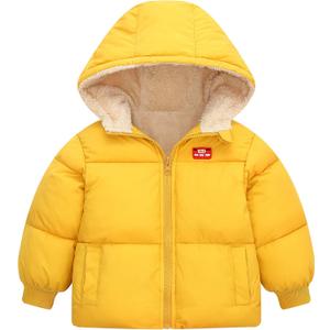 Baby Winter Coats, Outerwear for Toddler Kids Infants Boys Girls Light Puffer Warm Hooded Down Jacket for 2-7 Years