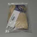 Linfairy Long Blonde with Blue Curly Wig Costume Halloween Party Wigs (Small)