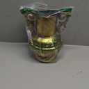 Deco 79 Metal Decorative Vase Weathered Vintage Amphora Centerpiece Vase with Scroll Handles, Flower Vase for Home Decoration 7" x 7" x 10", Gold