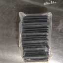 BLIKA 2Pack 8FT Stainless Steel Cable Railing Handrail, Black Rectangular Handrail Flat Top Rail with End Caps for Deck Stair Cable Railing System, Deck Hand Rails for Indoor/Outdoor, BL01-T