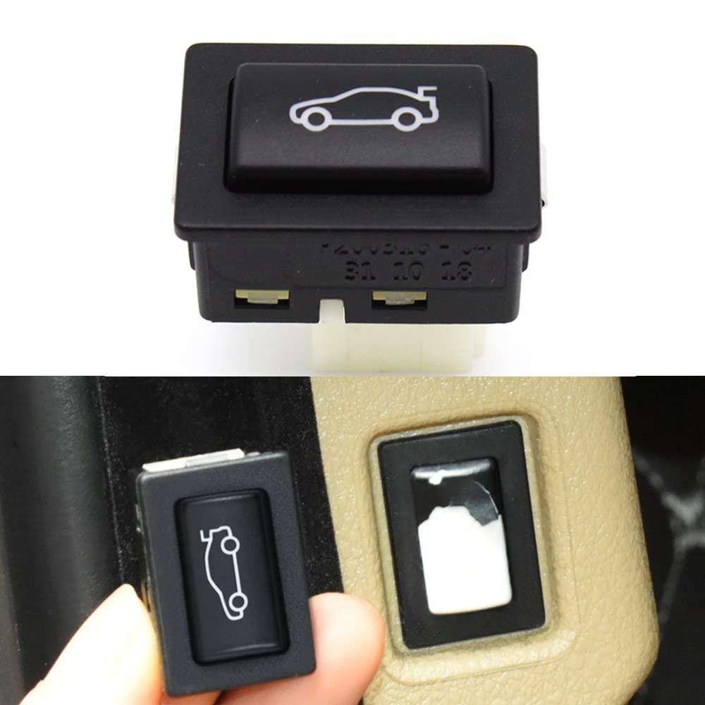 Tailgate Rear Release Trunk Lid Unlock Switch Push Button Replacement for BMW 1 2 3 4 5 6 7 X1 X3 X4 Z4 Series E60 E70 E90 F20 F22 F30 F36 F10 F01 F25 E84 E89