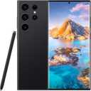 6.82Inch Unlocked Cell Phone C24 Ultra Android Phones 4GB RAM+64GB ROM Full Screen Straight Talk Phone Dual Sim Boost Mobile Phones Smart Phones Unlocked New for Android14.0 (Black) (black)