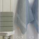 Utopia Towels 6 Pack Medium Bath Towel Set, 24 by 48 Inches, 500 GSM 100% Ring Spun Cotton, Lightweight and Highly Absorbent Quick Drying Premium Towels for Hotel, Spa and Bathroom, Cool Grey