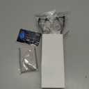 Przene 3 Pack Blue Light Blocking Glasses Women/Men,Retro Round Computer Glasses Anti Eye Strain/UV/Glare, Gaming Glasses. (Black/Crystal/Amber)