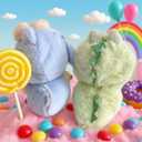 (2-Pack) 17cm Doll Clothes Set, Plush Green Dinosaur and Blue Shark Outfits for 17cm Dolls, Soft and Stylish Dress Up Doll Clothes, Adorable and Cute Clothing with Cozy Texture and Fun Design