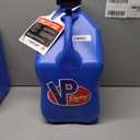 VP Racing 5.5 Gallon Motorsport Container Blue Utility Jug - Features Close-Trimmed Cap and Neck for Tight Seal - Made of Even-Density Plastic (1pack)