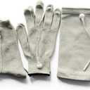 Pair of Conductive Fiber TENS/ EMS Electrode Gloves & Massage Kneepads & Massage Socks With 6pcs Adapter Lead Wires For TENS/ EMS Machine For Physical Therapy