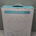 ZCWA Robot Vacuum and Mop Combo, Anti-Hair Tangle Design for Pet Hair,Self-Charging, Powerful Suction, APP/Remote/Voice Control, Ideal for Hard Floors, Carpets