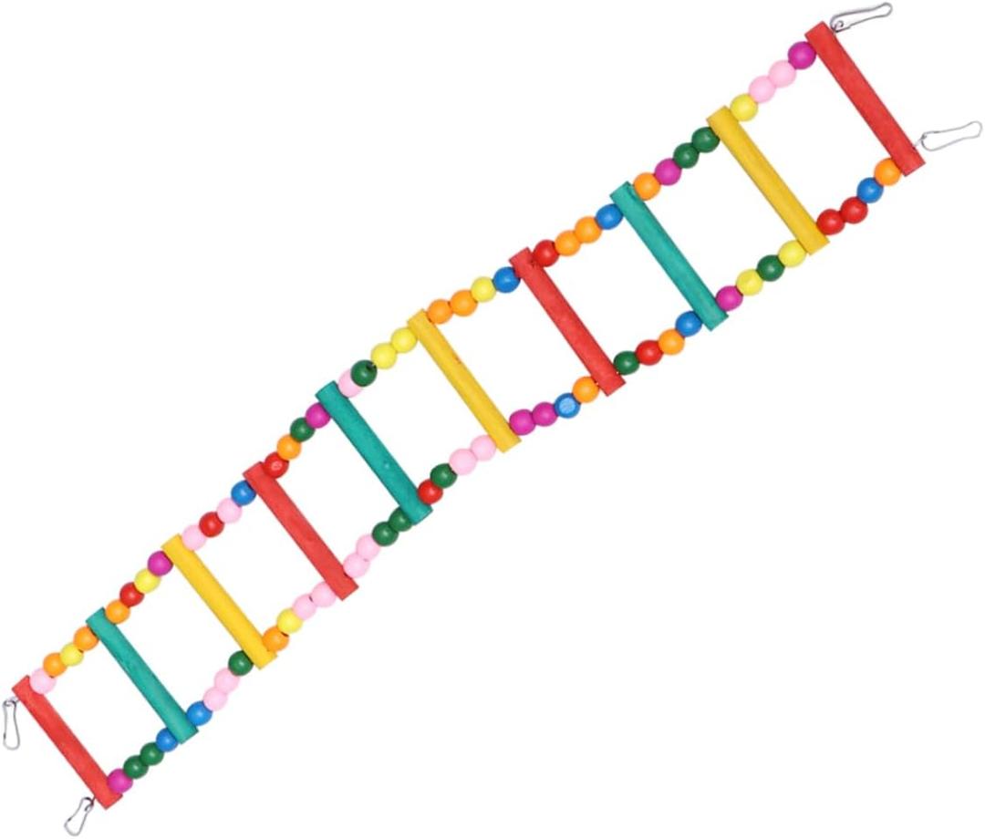 Bird Ladder Toy for Birds Bead Stair Parrot Climbing Toy Safe and Fun Parrot Playground