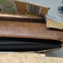 SONGMICS Storage Ottoman, Storage Bench with Legs, 15 x 43.3 x 15.7 Inches, Ottoman Bench, 30 Gal. (112 L), Synthetic Leather, for Living Room, Entryway, Coffee Brown ULSF0514K03