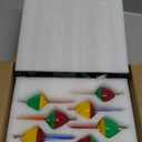 Brightown Bubble String Lights - 6.5ft 9 Counts Christmas Light Bulb, Traditional Multicolor Bubble Lights for Christmas Tree Holiday Celebrations Lighting, 7 Colors