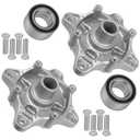 Caltric 2 Rear Wheel Hub with Bearing and Bolt Compatible with Polaris RZR 800 EFI/RZR S 4 800 2008-2014