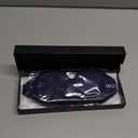 MZOO Luxury Sleep Eye Mask for Side Sleeper Men Women, Zero Eye Pressure 3D Sleeping Mask, Light Blocking Patented Design Night Blindfold, Soft Eye Shade Cover for Travel, Blue