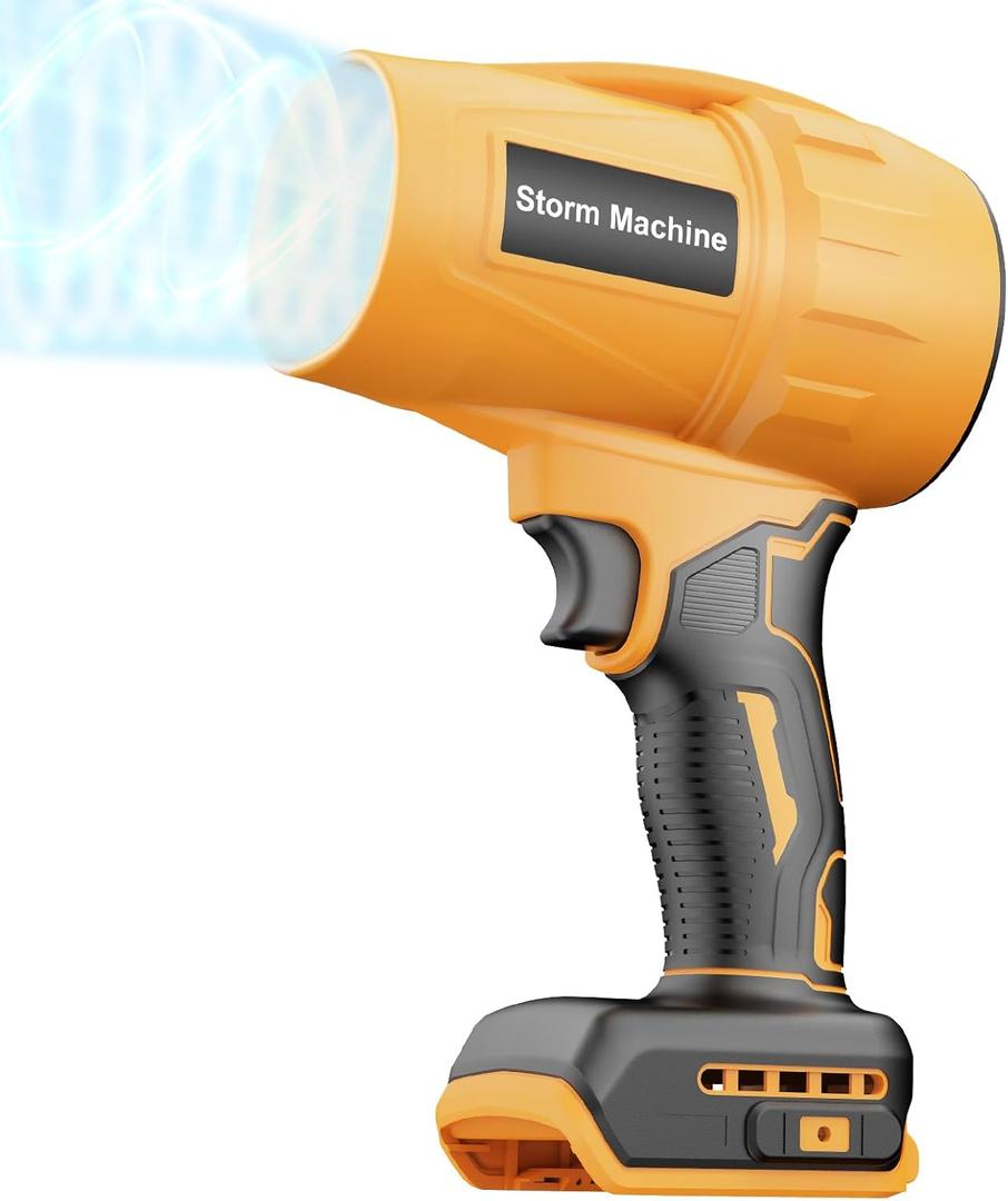 Cordless Leaf & Dust Blower Compatible with DEWALT 20V Battery, Jet Fan with Brushless Motor, Handheld Air Blower for Car Drying, Lawn Care, Home Cleaning (Tool Only)