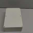 LeMotech Waterproof Dustproof IP65 ABS Plastic Junction Box Universal Electric Project Enclosure Pale Gray 9.4 x 6.3 x 3.5 inch (240 x 160 x 90 mm)