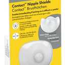 Medela Contact Nipple Shields, Medium 20mm, Food Grade Silicone | for Latching Difficulties During Breastfeeding, Flat or Inverted Nipples