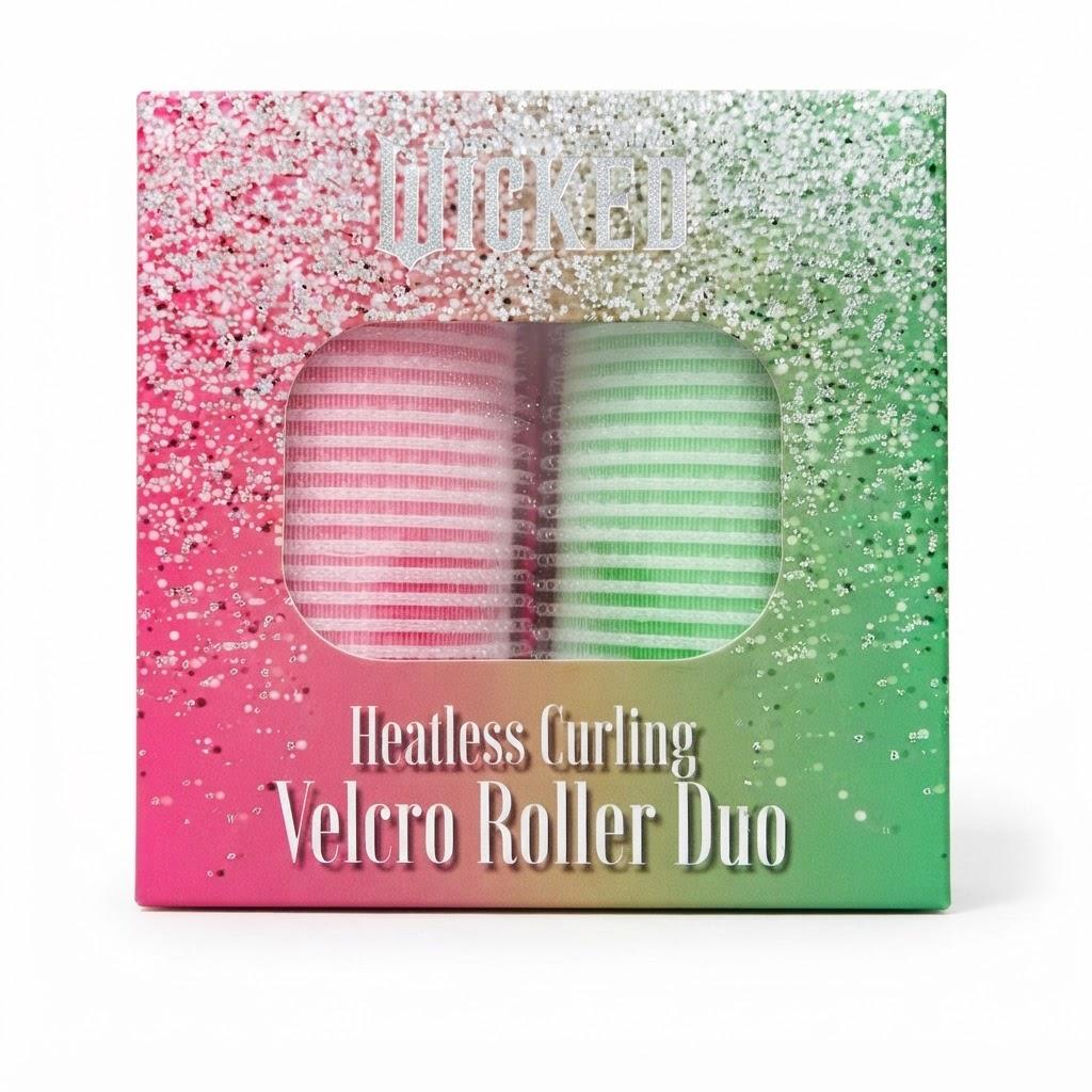3 x WICKED Velcro Hair Rollers 3PK
