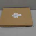 Juvale Nightstand Organizer Tray - 14 x 10 x 1.5 in, Black Faux Leather - Valet Tray for Men with 6 Compartments for Watch, Jewelry & Keys