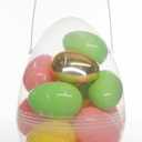 Easter Fill Eggs - Warm Bright, 18 Pieces