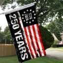 250 Anniversary USA Flag 3x5 - Double Sided 3-Ply 250 year american anniversary flag Heavy Duty - UV Protection & Fade Resistant & 3 Brass Grommets - 250 Years Of Freedom