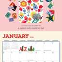 Book Nerd Mini Wall Calendar 2026: A Mini Calendar for Bibliophiles