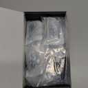 Asidrama 15 Pack Matte Black Kitchen Cabinet Knobs Drawer Cabinet Hardware Zinc Knobs for Dresser Drawers