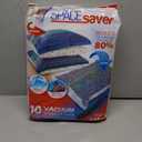 10 Pack Medium Vacuum Storage Bags for Comforters, Blankets & Clothes  Vacuum Sealed Compression Bags with Hand Pump  Space Saver Storage Bags for Bedding, Moving, Travel & Organization