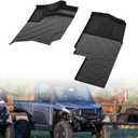 TPE Floor Mats for Polaris Ranger XD 1500, Front Rubber Floor Mat All Weather Protection Slush Liner for Polaris Ranger Crew XD 1500 Northstar Premium/Ultimate 2024 2025 Accessories (2PCS)