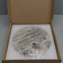 White Soap Dish Tray Marble Soap Holder Trinket Plate for Bathroom Sink Kitchen Countertop Bedroom Vanity Bathroom Accessory Rectangular