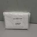 Box Spring Cover Twin/Twin XL Size - Jersey Knit & Stretchy Wrap Around 4 Sides Bed Skirt for Hotel & Home, White