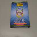 PartySticks Glow Sticks Party Supplies 100pk - 8 Inch Glow in the Dark Light Up Sticks Party Favors, Glow Party Decorations, Neon Party Glow Necklaces and Glow Bracelets with Connectors