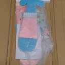 Glitzhome Christmas Metal Pink Nutcracker Yard Stake, 36" H Iron Garden Sign & Tree Outdoor Decor, Multi-Function Holiday Lawn Art for Porch, Pathway, Wall Hanging