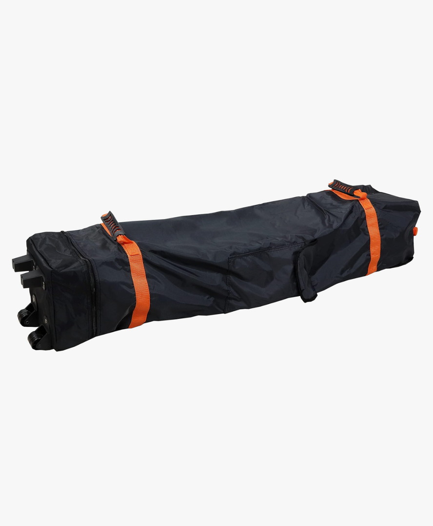 Sunnydaze Premium Pop-Up Canopy Rolling Carrying Bag - 7.25" W x 45.5" L x 7.25" H - 420D Polyester - Black