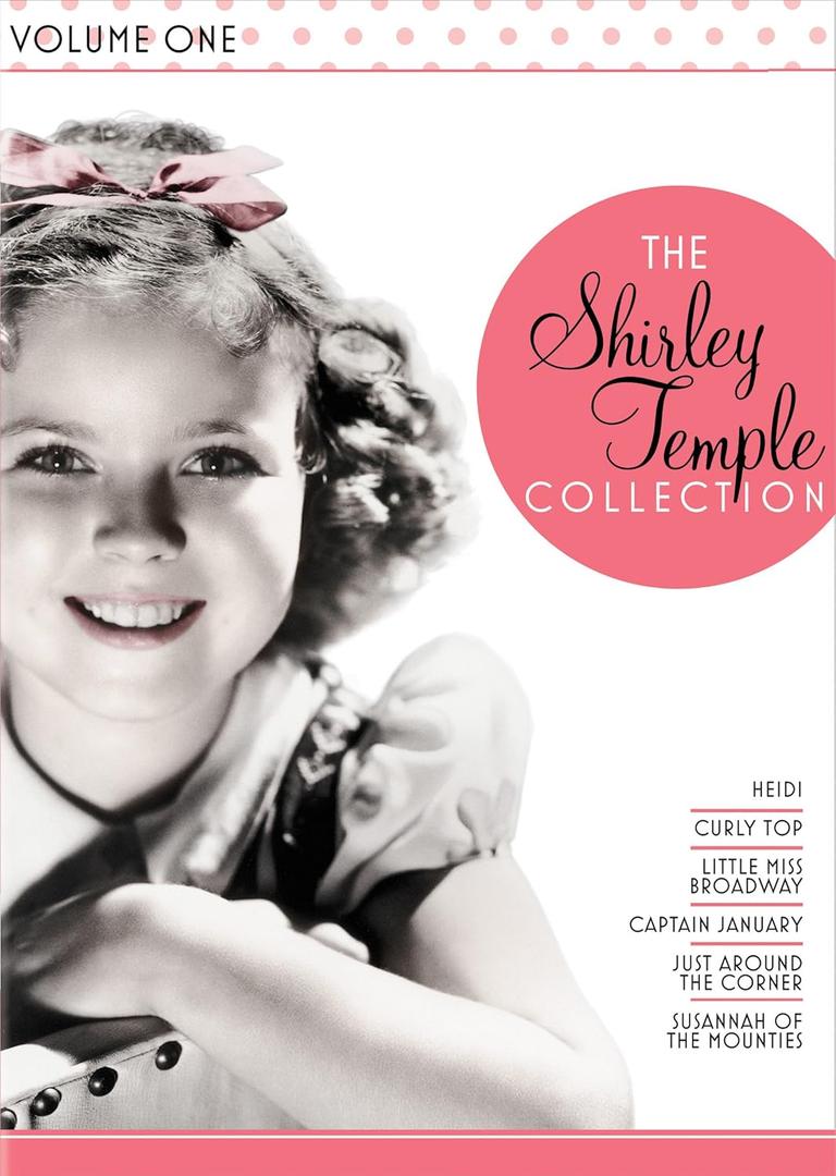 The Shirley Temple Collection, Vol. 1: Heidi / Curly Top / Little Miss Broadway / Captain January / Just Around the Corner / Susannah of the Mounties, Format: DVD