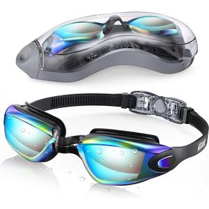 Aegend Swim Goggles, Swimming Goggles No Leaking Full Protection Adult Men Women Youth