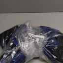 Pack Of 2 KI Store Blue Extra Large Plush Velvet Bows 16.5-Inch Christmas Bow Tree Topper for Christmas Tree Decoration Door Window Decor