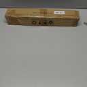 Black Curtain Rods No Drilling-Adjustable No Drill Curtain Rods for Windows 32-45 Inch with Adhesive Brackets for Bedroom Apartment Renter Friendly 5/8" Small Door Cafe Single Rod Easy Install