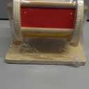 Montessori Baby Toys Play Kit Montessori Mirror Peekaboo Knob Puzzle, Medium Spinning Drum and Rainbow Fabric Ball Kit Toys for 6-12Months Toddlers