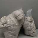 MUXHOMO 7 Pieces Queen Comforter Set, Soft Bed in a Bag Queen Size, All Season Bedding Set with Comforter, Flat Sheet, Fitted Sheet, Pillowcases & Shams, Beige