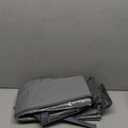 HOLDN STORAGE Premium Wrapping Paper Storage Container - Durable 600D Tear-Proof, Fits 27 Rolls Gift Wrap, Extra Pockets for Ribbons & Bows, Underbed Storage - Ideal for Holiday Christmas, Gray