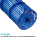 PATIKIL 94x580mm Air Conditioner Blower Fan Wheel, External Fixation Cross Flow Fan Assembly Replacement for Room AC, Blue
