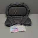 Bath Pillow RUVINCE Ergonomic Luxury Bathtub Pillow with Head,Neck, Shoulder and Back Support, 4D Bath Pillows for tub with 6 Powerful Suction Cups, Fits All Bathtub (Grey)