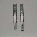 Drawer Slides, URBEST 8 Inch Full Extension 3 Section Ball Bearing Side Mounted Drawer Slider for Cabinet Kitchen, 1  Pair (8 Inch)