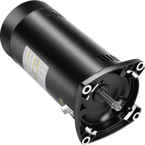 USQ1152 Pool Pump Motor - 1.5 HP Single Speed, 3450 RPM, 48Y Frame, 115/230V Dual Voltage, 19.2/9.6 Max Amps, Replacement for ASQ165 EUSQ1152, Fit for Century A.O. Smith